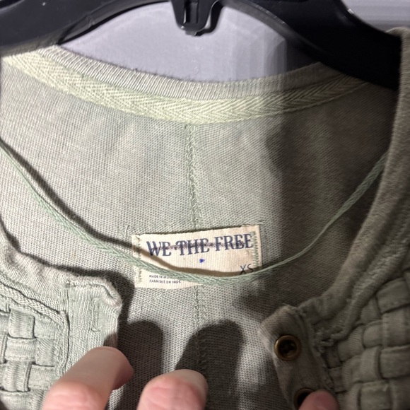 We The Free Baskets Weave Tee Womens Size XS - Picture 4 of 6